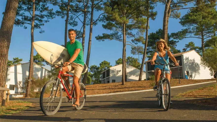 Vélos surf Gîtes VTF Biscarrosse