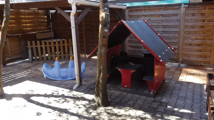 Aire de jeux enfants en vacances