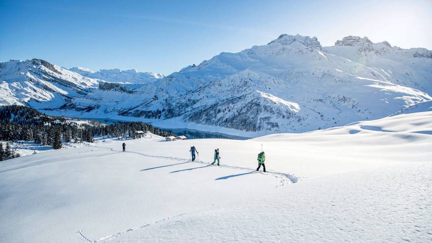 Randonnées dans la neige