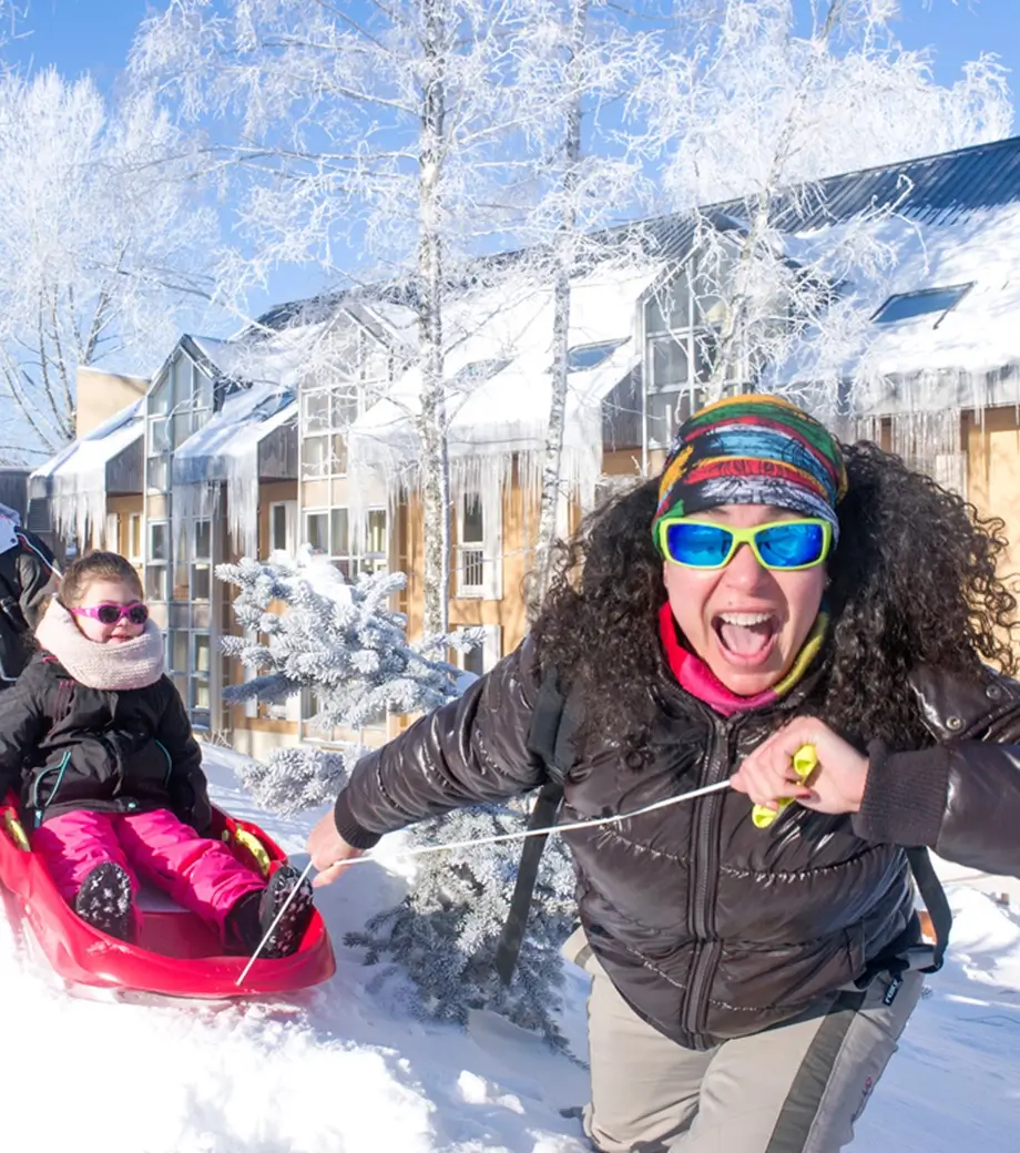 Séjour neige en famille à Métabief Jura en vacances d'hiver